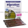 Fiprofort Plus (Fipronil/S-Methoprene) - 9.8%w/w/8.8%w/w (1.34mL x 3 Pipettes)(Medium dog 10-20kg)
