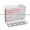 Glucophage (Metformin Hydrochloride) - 850mg (100 Tablets)
