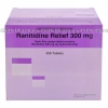 Ranitidine Relief (Ranitidine Hydrochloride) - 300mg (500 Tablets)