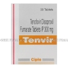 Tenvir (Tenofovir Disoproxil Fumarate) - 300mg (30 Tablets)