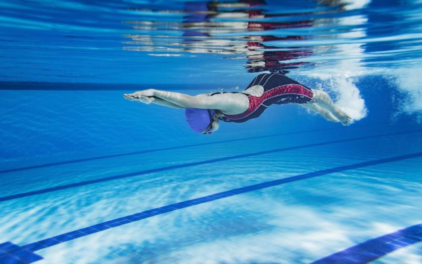 swimming