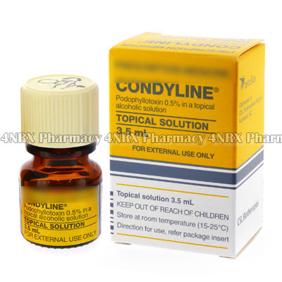 Condyline Topical Solution (Podophyllotoxin)