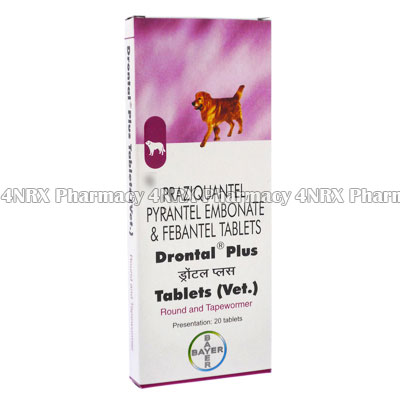 Drontal Plus (Praziquantel/Pyrantel Pamoate/Febantel)