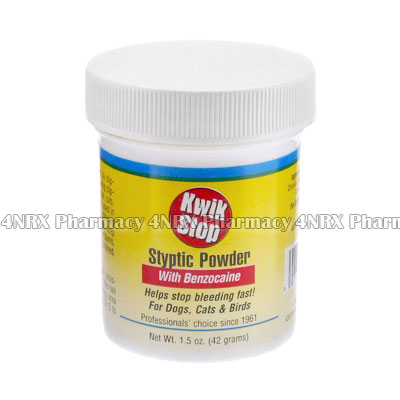 Miracle Care Kwik-Stop Styptic Powder (Benzocaine)