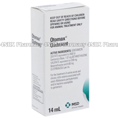 Otomax Ointment (Gentamicin/Betamethasone/Clotrimazole)