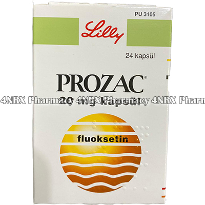 Prozac (Fluoxetine) - Turkish Packaging