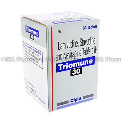 Triomune (Stavudine/Lamivudine/Nevirapine) 