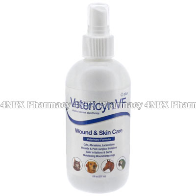 Vetericyn VF Plus (Electrolyzed Water/Sodium Chloride/Sodium Phospate/Hypochlorous Acid)
