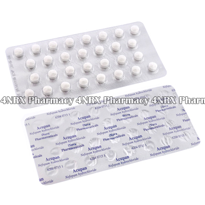 Acupan (Nefopam Hydrochloride) - 30mg (90 Tablets)