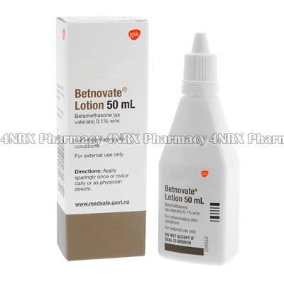 Betnovate Lotion (Betamethasone Valerate) - 0.1% (50mL Bottle)