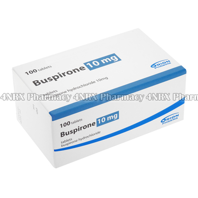 Buspirone (Buspirone hydrochloride) - 10mg (100 Tablets)1