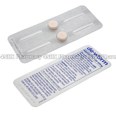 DeWorm (Mebendazole) - 100mg (2 Tablets)3