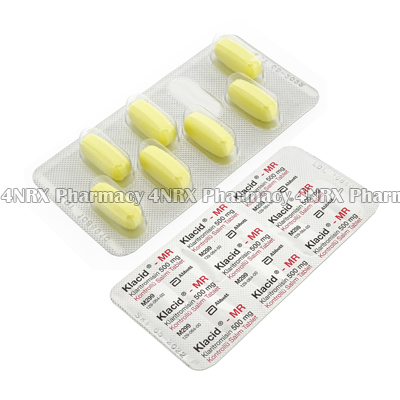 Klacid-MR (Clarithromycine) - 500mg (14 Tablets)2