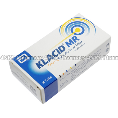 Klacid-MR (Clarithromycine) - 500mg (14 Tablets)3