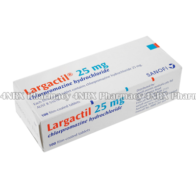 Largactil (Chlorpromazine Hydrochloride) - 25mg (100 Tablets)2