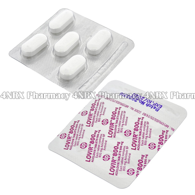 Lovir (Aciclovir) - 800mg (35 Tablets)2