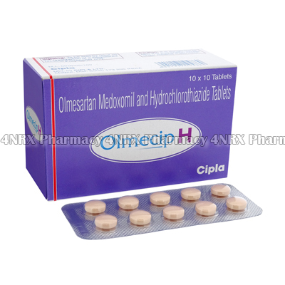 Olmecip H (Olmesartan Medoxomil/Hydrochlorothiazide) - 20mg/12.5mg (10 Tablet)1