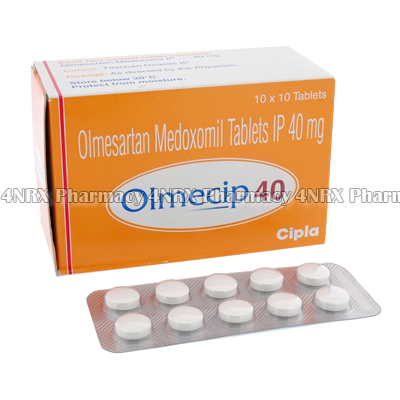 Olmecip (Olmesartan Medoxomil) - 40mg (10 Tablets)1