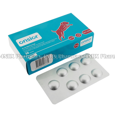 Onsior Dog (Robenacoxib) - 40mg (28 Tablets)(20kg-40kg)1