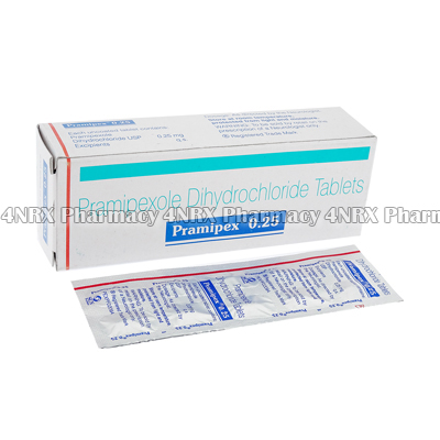Pramipex (Pramipexole Dihydrochloride) - 0.25mg (10 Tablets)2