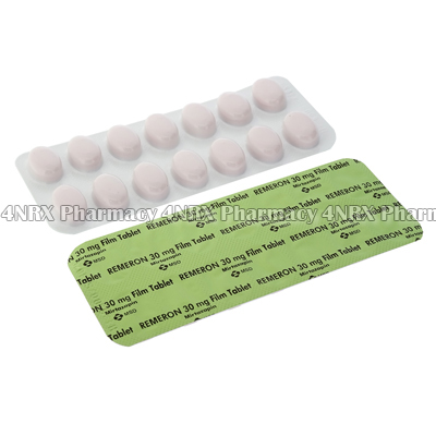 Remeron (Mirtazapine) - 30mg (28 Tablets)1