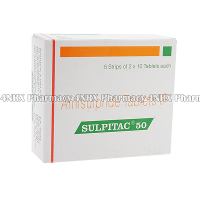 Sulpitac 50 (Amisulpride) - 50mg (10 Tablet)2