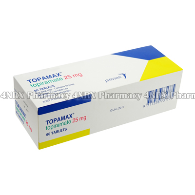 Topamax (Topiramate) - 25mg (60 Tablets)2