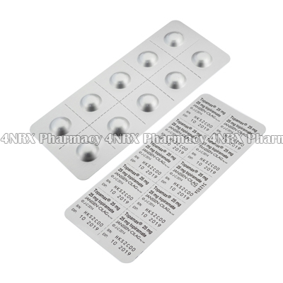 Topamax (Topiramate) - 25mg (60 Tablets)3