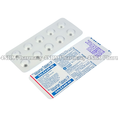 Valzaar (Valsartan) - 80mg (10 Tablets)2