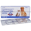 Clavet-250 (Amoxicillin/Clavulanate Potassium) - 200mg/50mg (10 Tablets)