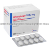 Glucophage (Metformin Hydrochloride) - 1000mg (100 Tablets)