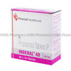 Inderal-40 (Propranolol) - 40mg (10 Tablets)