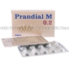 Prandial M 0.2 (Metformin Hydrochloride IP/Voglibose) - 500mg/0.2mg (10 Tablets)