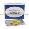 Tadalis SX (Tadalafil) - 20mg (4 Tablets)